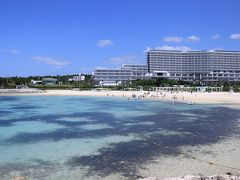 そして次はエメラルドビーチにも来てみました。
10数年前にはじめて沖縄へ来たときに訪れた場所。
あの時はこんな大きなホテルはなかったな～