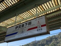 伊豆急下田駅に到着です！
様々な列車が伊豆急下田駅に乗り入れており、
土日祝日になると賑わっています！