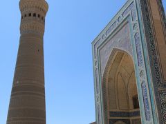 ブハラのシンボル♪
カラーンモスクとミナレットです。
ブハラのどこにいても目立つブハラで一番高い建物♪
