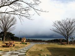 日本海が見えるＳＡです。