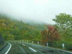 秋田から岩手へと入っても、雨は激しさを増すばかり。