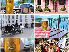 ★Austria オーストリア (2019年8月）
一人当たりの年間ビール消費量が
チェコに次いで
世界第２位のオーストリア。

昨夏ウィーンへ行ったときには
日差しを避けながらテラス席で
たくさんの人がグラスを傾けていました。

ハプスブルグ家の栄華の香り漂う１杯、
ゲッサービール最高です～。