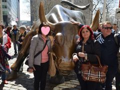 チャージングブルcharging bull 

Arturo Di Modicaによって制作　　重さ3.2t,高さ3.4 m,長さ4.9 m

ブル・マーケット（アグレッシブで楽観的な繁盛市況・上昇相場）の象徴
株価を上昇させるという意味も込められている。

今は、コロナのせいで、ブルの力でも駄目だ