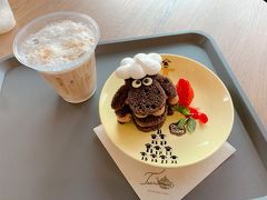 キャラカフェ/コラボカフェ熱はもう最近は冷めてるのですが、今までに行ったことのないカフェでのメニューを見つけるとやっぱり行きたい!と思ってしまいます。　ひつじのショーンのメニューを頂きました。

夕方は国道8号線が渋滞するだろうなぁと思って、名神高速で帰りました。　スイスイ進んで早く帰れて良かった!　