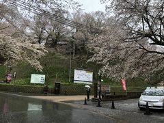 ここはバス停　ここから上千本に行かれます。
途中のバス停の如意輪寺のあたりも　綺麗だそうですが　山坂が少しあるそうなので
今回は雨ということもあり　中止しました
