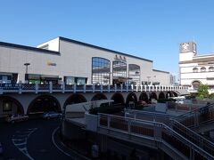 倉敷駅
初訪問！左右対称でアーチ型のデッキが美しい駅舎です。

全く下調べせずに来てしまいましたので行き当たりばったりでいきます。