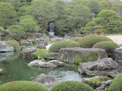 足立美術館へ到着。あまり時間がないので駆け足で見学です。