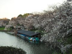 閑散としたボート乗り場。一抹の寂しさを覚える光景。