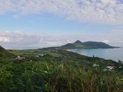 ホテルを出発してまず最初に向かったのは島の北部にある玉取崎展望台。

なんとここからは太平洋と東シナ海を同時に見ることができるんです！

