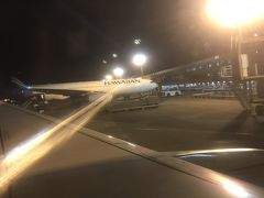 日本に帰って来てしまいました…
となりにハワイアン航空の飛行機が止まってました。ハワイもいつか行ってみたいですね！
