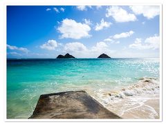 ラニカイビーチ独り占めの絶景