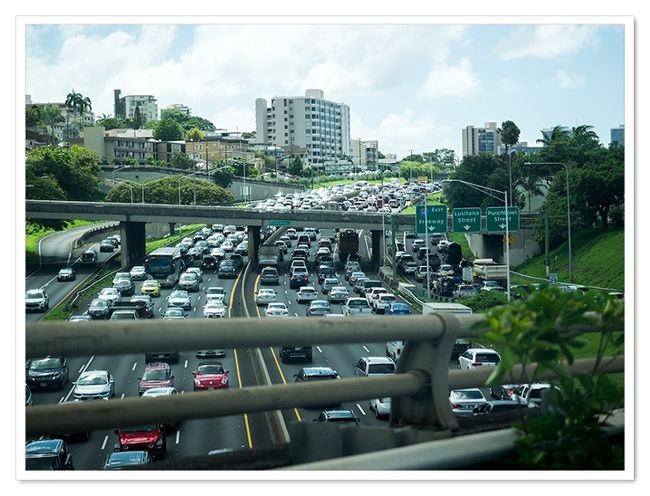 ものすごい渋滞で現実に引き戻される