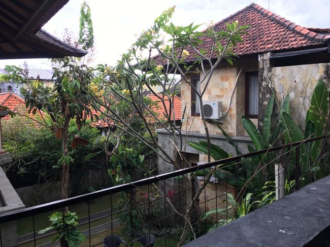 部屋のドア側から出てたところ<br /><br />お隣さんの建物です