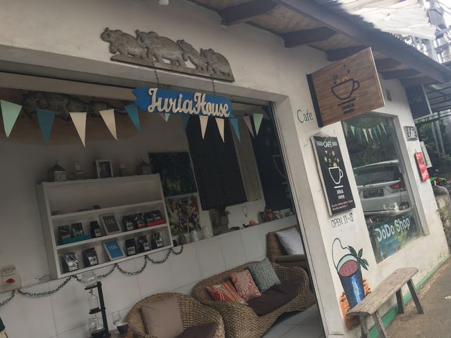 ここも他にお客さんがいなくて<br />兄さん、タバコ吸いながらおしゃべりに付き合ってくれました<br /><br />インドネシアにものすごいたくさん言葉の種類があるらしい<br />いろんな民族がいるから。<br />バリ語、勉強してみたいなあ