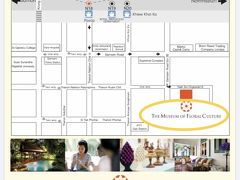 最後にアクセスに関して。

BTS、MRTの通っていないエリアなので
公共交通機関のみで行くことはできません。
ガイドのMakiさんによると、最も確実なのは
Grab利用だそうです。
公式サイトにはドライバーへの説明用の
タイ語が載っていましたので（ピンクの部分）
タクシー利用でしたら、これを見せるのも
効果的かもしれません。
ただし、タイのタクシー運転手は
道を知らない人も多いので
保証の限りではありません（笑）

ミュージアムの英語表記は
The Museum of Floral Culture
日本語表記は「花文化ミュージアム」以外に
「花文化の博物館」「花の文化博物館」など
様々です。
記事やブログなどを探す際に、ご参考までに。

なお、2020年4月現在休館中とのこと。
再開予定は公式サイトやFacebookで
ご確認くださいますようお願いいたします。

バンコク中心部の喧騒から逃れて
ゆったりと過ごした時間は
この上なくかけがえのないものでした。
いつかまた訪れる日が来ることを
願ってやみません。

最後までご覧くださいまして
ありがとうございました(#^^#)