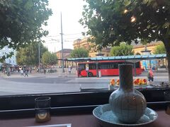 ホテルは中央駅の目の前