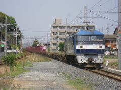 2012.05.05　長府
この頃の行動パターンといえば、だいたい長府で貨物列車である。