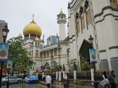 サルタンモスクを眺めながらのアラブストリート散策、楽しかったです。