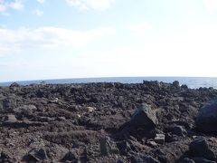 海岸線を見ていると、地球の丸さがよくわかります。
やりきれない思いも、ちっぽけなものに感じてきました。

溶岩層も見たかったけど、次回次回。