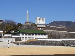 甲府城舞鶴城公園
帰りは甲府駅からかいじで帰りました。