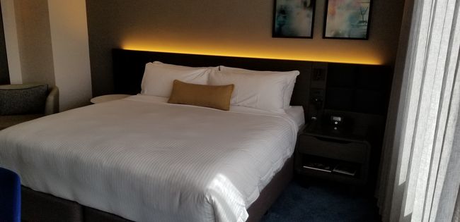 宿泊ホテルはサザンクロス駅より近かったので、歩いてホテルに向かいました。<br />