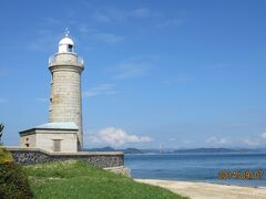 男木島　明治28年に造られた全国でも珍しい御影石造りの様式灯台