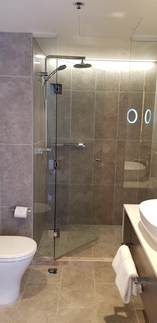 バスタブはありませんでした。<br />自分は普段からシャワーのみなので不自由は感じませんでしたし、水圧も十分でした。