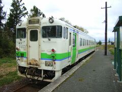 終点の新十津川駅に到着しました。