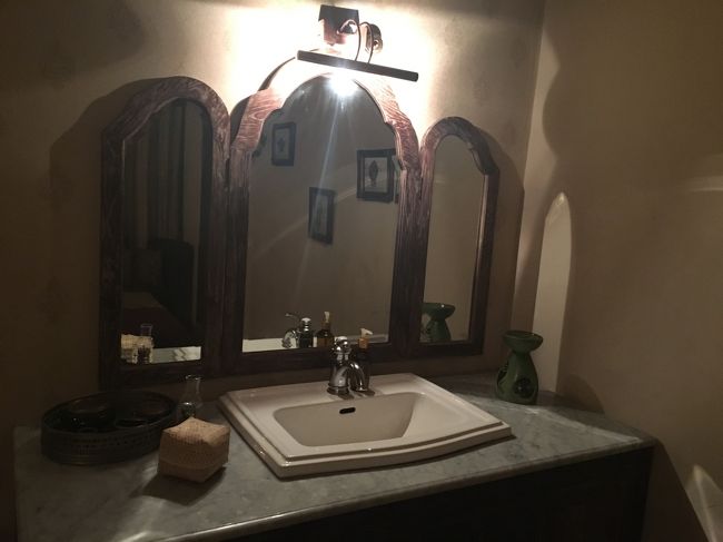 施術室の洗面台