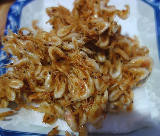 小海老のかき揚げ．．．久しぶりに食べたが美味しいです◎