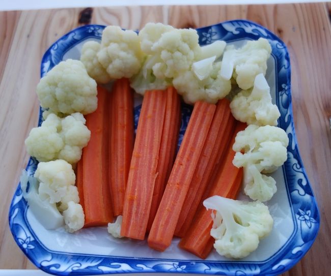 健康のために茹で野菜◎