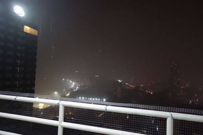 23日　21：01<br />久しぶりに強烈な雨が降りました．．．これでしばらく樹木は枯れないだろう。