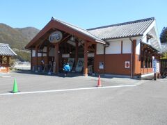 少しわき道　本当は旧国道になるところに　道の駅奥熊野古道ほんぐうがあります