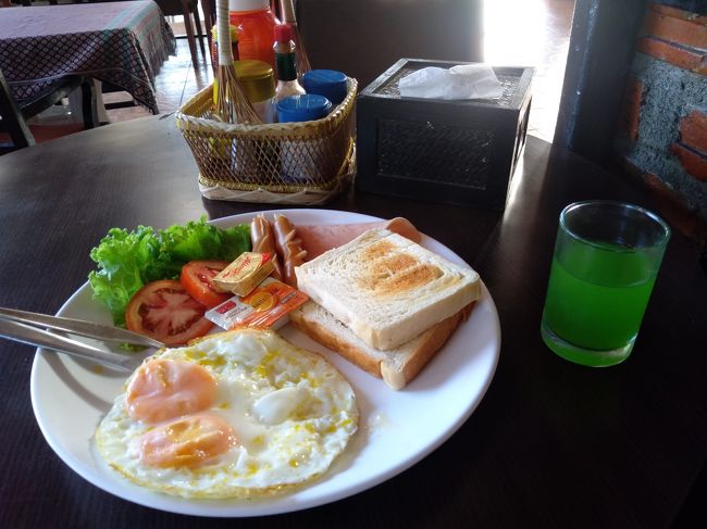 その後本気の朝飯<br />毎日飽きたな～～