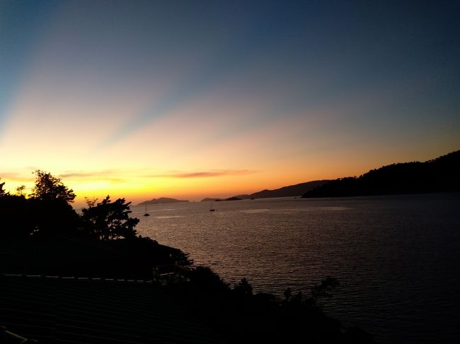 太陽が沈んだ直後<br /><br />実質リぺ最後の日<br />良い景色が見れました。<br />