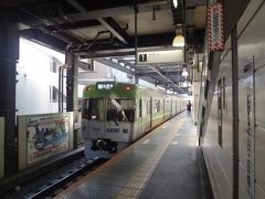 永福町で　普通電車に乗り換えます。
