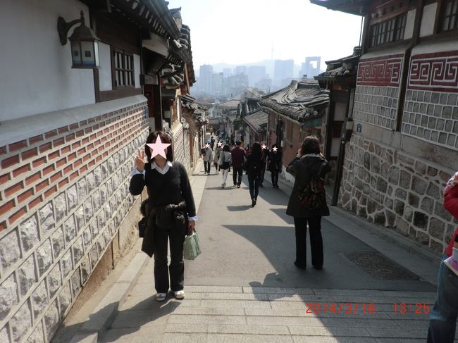 三清洞・北村韓屋村を散策。