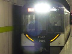 電車での移動