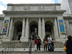 チョットだけ、ニューヨーク公共図書館本館New York Public Library - Stephen A. Schwarzman Building に立ち寄ります

1911年5月23日に竣工

2015年の時点で本館の収蔵冊数は約250万冊！！(Ｔ▽Ｔ)
