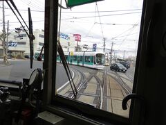 皆実町六丁目で左折
真っ直ぐ進めば広島駅