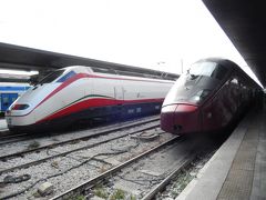 ローマからイタリアの高速鉄道ITALOにて移動します。
