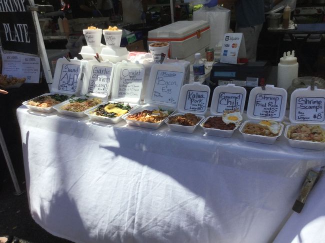 プレート料理がたくさん。