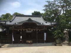 時間があるので食事が終わってから駅周辺をぶらぶらと。
諏訪神社にやってきました