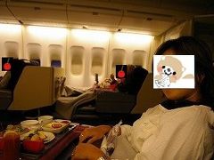 飛行機での移動