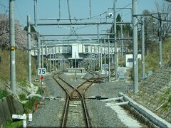 夜ノ森駅。
たぶん、以前はこんな単純な配線ではなかったと推測。