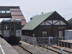 　04　宮城県
　気仙沼線　柳津駅です。
　東日本大震災被害で、この駅から気仙沼までは鉄道再建かなわず廃止され、ＢＲＴが走っています。
　宮城県で再乗が必要な路線区間は、仙石線（石巻あゆみ野駅開業）です。
