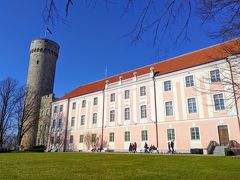 大聖堂のそばにある、ピンクの外観が素敵なトームペア城。
現在は国会として使われているそうです。