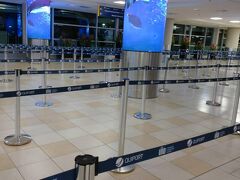 ヒューストンで乗継に時間がかかると思って覚悟してましたが、
やったぁ。すいてんじゃん。
この日は、30分で移動できました。