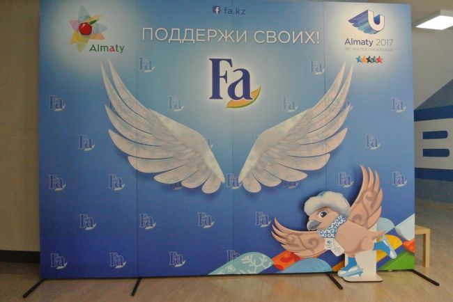 会場内には写真撮影用にパネルがあったり