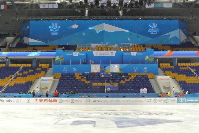 正面には天山山脈かな。